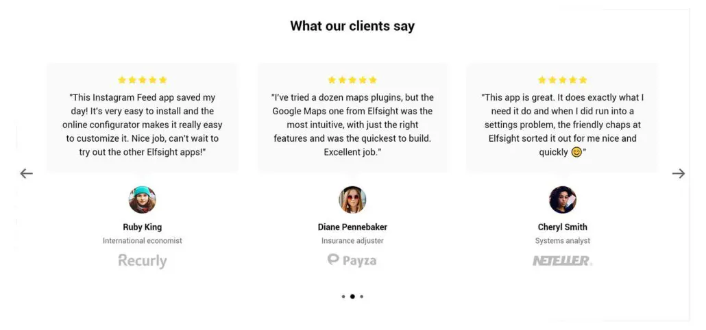 Easy Testimonials - Bright Plugins Easy Testimonials