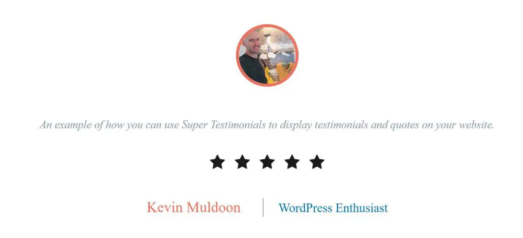Super Testimonials - Bright Plugins Super Testimonials - 8 Best WordPress Testimonial Plugins