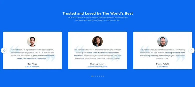 Testimonials Slider - Bright Plugins Testimonials Slider