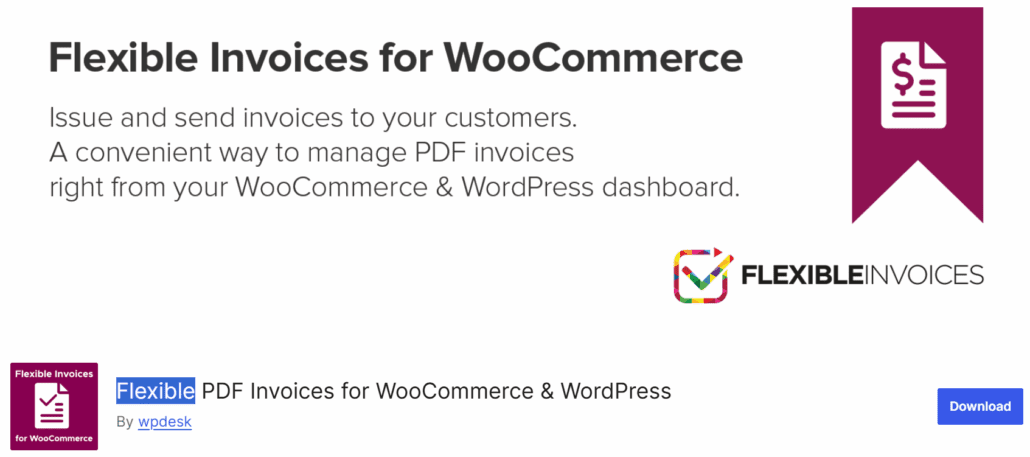 Flexible PDF Invoices - Bright Plugins Flexible PDF Invoices