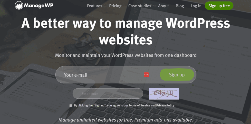 ManageWP - Bright Plugins ManageWP
