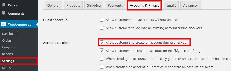 WooCommerce Account - User Registration WordPress Plugin - Customize WooCommerce Login 