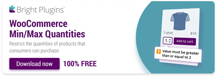 Min/Max Quantities for WooCommerce