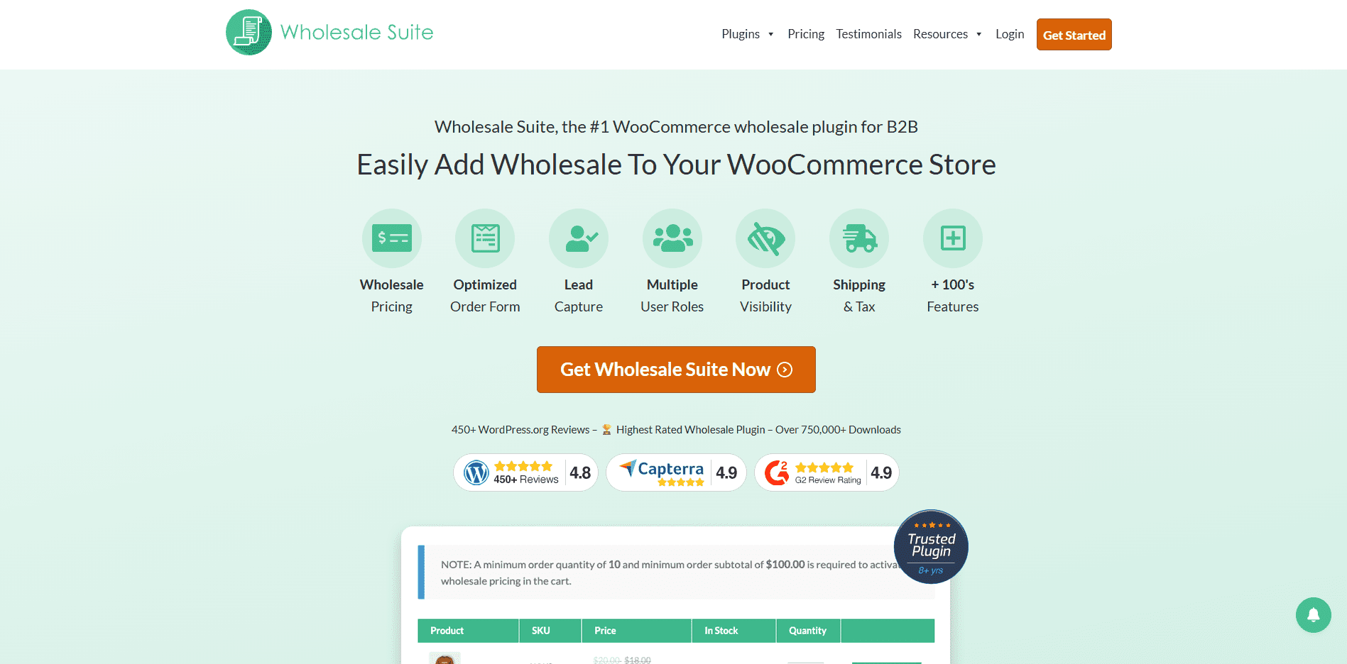 Wholesale Suite Plugin