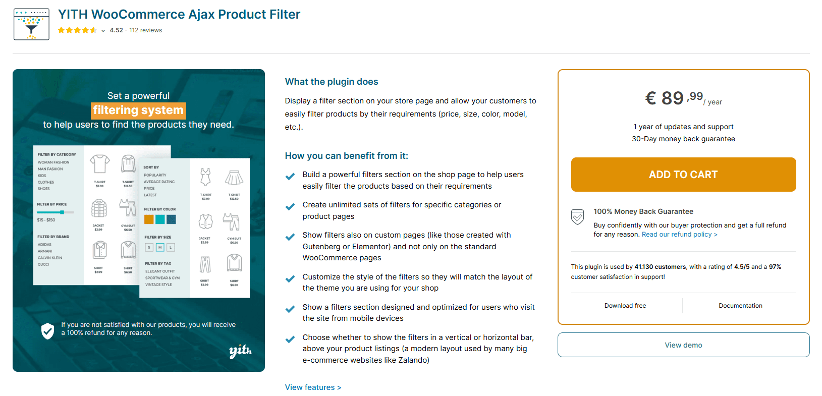 YITH WooCommerce Ajax Product Filter